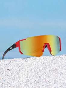 1 PC Boys Girls 4-8Y Acrylic One Piece Outdoor Riding Goggles Fashion Fashion Glasses Suitable For Daily Outdoor Sports And Playing Use - Multicolor - View 8