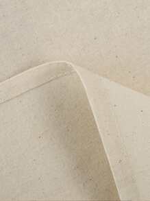 1pc Farmhouse Style Natural Wood Grain Beige Wrinkle-Resistant Hotel Wedding Party Home Dining Table Cloth, Everyday Home Decor - Beige - View 8