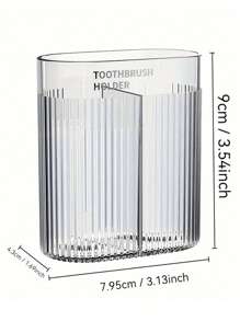 1 pieza Soporte moderno para cepillo de dientes y pasta dental montado en la pared sin perforación, canasta de almacenamiento para cepillo de dientes eléctrico, canasta de almacenamiento de baño, estante colgante para pasta de dientes, caja de almacenamiento montada en la pared, organizador de espacio para el baño, caja de almacenamiento para organización del hogar