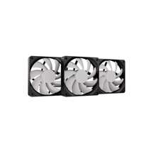 HYTE Flow FA12 Triple Fan Pack (120mm), High Performance PWM Gaming Case Fan, 1500 RPM, 4-PIN, Fluid Dynamic Bearing, White - trắng - Xem 1