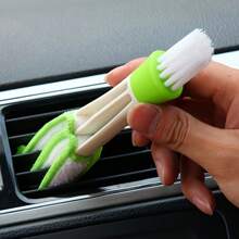 Auto Detailing Supplies, 1pc/2pcs Car Air Vent Cleaning Brush - Soft Brush Interior Dust Brush, Car Interior Cleaning Tool,Car Accessories - one-size - View 3