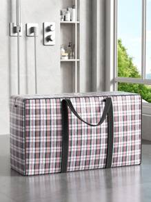 1PC旅行收纳袋手机袋打包袋衣物收纳袋大容量行李袋旅行必备波西米亚风超大衣物收纳袋 - 彩色 - 查看 8