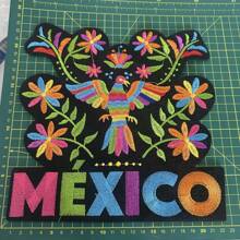 APLICATEX Multicolor Mexican Bird Embroidered Patch For Clothing Heat Adhesive 1 Piece - Multicolor - View 2