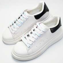 1 对扎染鞋带，渐变爆米花彩色扁平鞋带，适合休闲帆布运动鞋，用途广泛