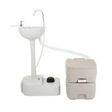 New Camping Hiking Hygiene Wash Set Hand Wash Sink Basin