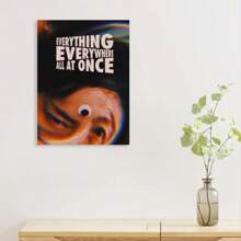 Framed Movie Poster Everything Everywhere All At Once Poster For Room Aesthetic - Canvas Poster, Bathroom Wall Art Decor, Room Decoration, Modern Art Canvas Printing, Ideal Gift For Bedroom, Living Room - 裱框 - 查看 4