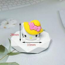 Sanrio 1件/5件（套）汽车装饰中控台带小饰品可爱卡通网红车内KT猫