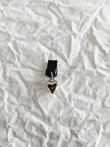 1pc Minimalist Fashionable Heart-Shaped Dust Plug For Android Phone Type-C And Lightning Interface - Multicolor - View 10