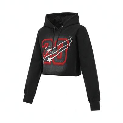 Nike Women 2025 W J FLT FLC PO GFX 40 Sweatshirt / Pullover Sweatshirt Knit Sweatshirts HJ0146-045