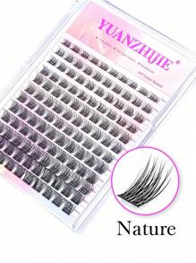 1box 12 Rows C D Curl Single Dense Row Planting Individual Eyelashes Lash Clusters, Eyelash Clusters, Individual Eyelashes, Lashes, Fake Lashes