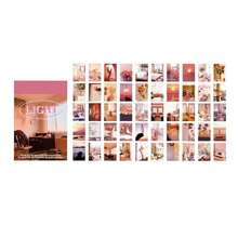 50 Sheets Washi Stickers Book For Journaling, Daily Scenery Life Stuff Travel Sricker Vintage Aesthetic Fashion Scrapbook Stickers Set For Bullet Journal Art Diary Craft Gifts Planner Notebook