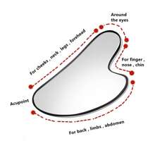 1/2/3pcs Stainless Steel Gua Sha Tools, Muscle Scraping Gua Sha Massage Tool, Body Massager, Soft Tissue Massage Tool, 304 Stainless Steel Material, With Storage Bag - Multicolor - View 6