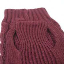 Autumn/Winter Pet Dog Teddy/Bichon Frise/Pomeranian Knitwear, Retro Checkered Pattern Sweater For Small/Medium Dogs