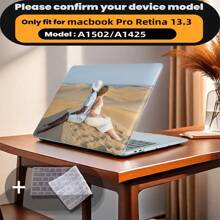 Carcasa de serie gráfica a medida compatible con MacBook Air, se ajusta a portátiles de 13/14/15/16 pulgadas, carcasa protectora con cubierta de teclado - bricolaje - Ver 26