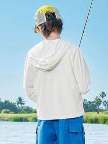 Balabala Tween Girl' Sun Protection Jacket, 2025 Summer Lightweight & Breathable - Original White - View 3