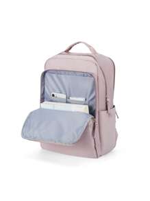 Lightweight Casual Laptop Backpack For Men And Women, Daily Use Backpack, Classical Fashion Large Capacity Travel Daypack, Business Work Bag Multi Functional For Work Travel Business For Hiking Camping For Women And Men Holiday Shop Luggage Travel Organizer Travel Stuff Ladies Bags Men Presents Outdoor Gifts For Women Friends New Year's Day Gift Valentine's Day Gift - Pink - View 5