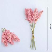 6 件仿薰衣草和小麦假植物 - 乡村风格花卉布置，适用于家居装饰、婚礼、派对、餐桌摆饰、农舍风格花束、摄影道具 - 彩色 - 查看 19