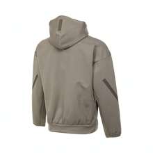 Adidas Áo khoác nam M Z.N.E. FZ 2025, Áo len cardigan trùm đầu dệt kim JC5495 - màu nâu - Xem 2
