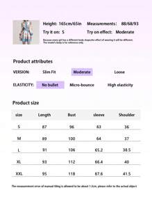 Váy dài vừa phải, cổ tròn, tay lỡ, phong cách Bohemian, cổ điển, thanh lịch, buộc dây, chất lượng cao cho nữ mùa xuân và mùa hè - Màu xanh lam - Xem 6