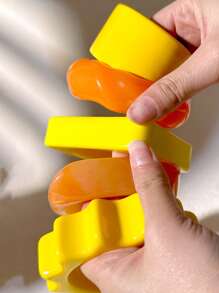 1pc Fashionable Bestselling Asymmetric Resin Bracelet, Suitable For Women Everyday Wear And Party