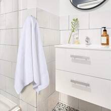 4 Packs Premium Bath Towels Set, 27 By 54 Inches, 100% Ring Spun Cotton 600GSM, Lightweight And Highly Absorbent Quick Drying Towels, Perfect For Daily Use, GreySummer,Holiday Home Bathroom Decor