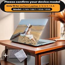 Carcasa de serie gráfica a medida compatible con MacBook Air, se ajusta a portátiles de 13/14/15/16 pulgadas, carcasa protectora con cubierta de teclado - bricolaje - Ver 17