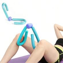 Leg Massager Circular Shaping Muscle Relaxation Handheld Multifunctional Yoga Fitness Leg Beauty Roller - Pink - View 2