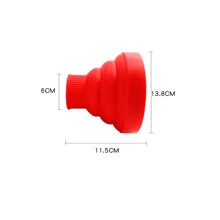 Retractable Silicone Curl Diffuser With Flexible Mouth For Curl Activation - 紫色 - 查看 2