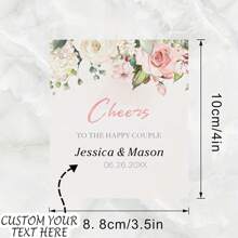 Custom-Designed Personalized Wine Bottle Packaging, Labels And Stickers For Baptism, Birthday Parties, Wedding Celebrations, And Valentine'S Day Decorations.