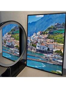 1 件流行风景北欧巴塞罗那圣托里尼波西塔诺海报帆布画壁画墙艺术海报客厅装饰家居装饰画无框 - 彩色 - 查看 10