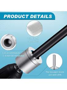 15/22mm Copper Drill Bit - Easy-Install Pipe Cleaner With Metal Brush For Efficient Cleaning & Deburring - Multicolor - View 7