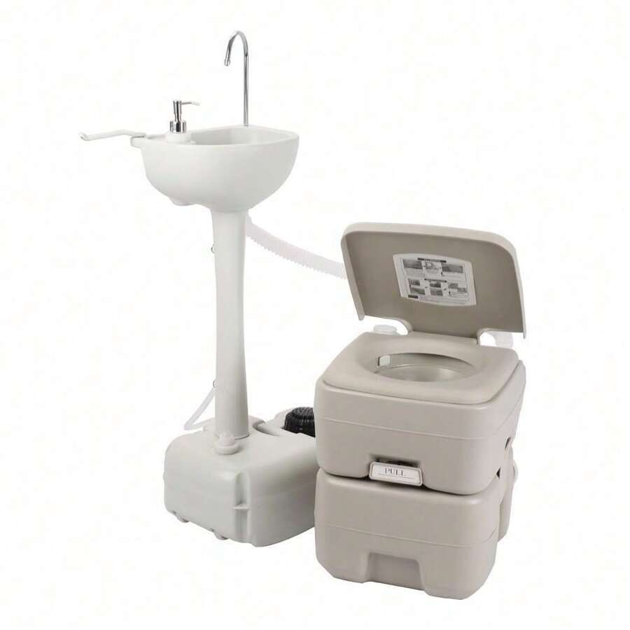 New Camping Hiking Hygiene Wash Set Hand Wash Sink Basin