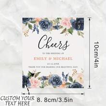 Custom-Designed Personalized Wine Bottle Packaging, Labels And Stickers For Baptism, Birthday Parties, Wedding Celebrations, And Valentine'S Day Decorations.