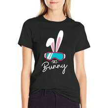 Ski Bunny Apres Ski Funny Wintersport Party T-Shirt Quick Drying Sports Fans Cute Clothes Tshirts For Women - Black - View 1