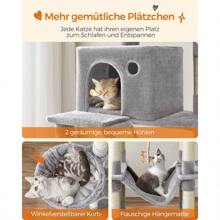 Cat Trees & Condos - 淺灰色 - 查看 4