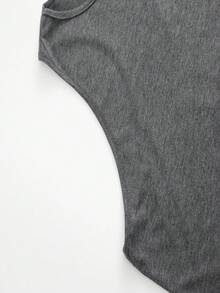 Motorcycle Inspired Tank Top - Dark Grey - View 5