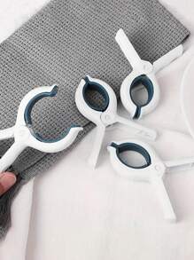 1 agrafe pentru prosoape de plajă, ace de haine din plastic rezistent, cleme de uscare pentru pilota, cleme pentru haine rezistente la vânt, păstrați-vă prosopul, hainele, păturile pentru a usca pe frânghie și suport pentru agățat