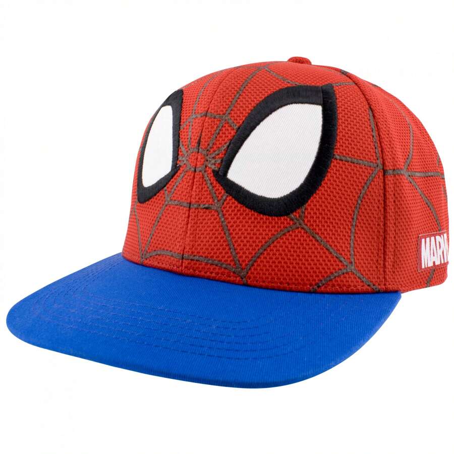 SPIDERMAN Mask Character Armor Snapback Hat - Nhiều màu - Xem 1