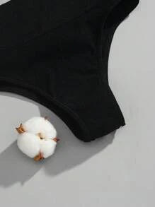 VKME Set di 3 pezzi di biancheria intima da donna a vita alta senza cuciture