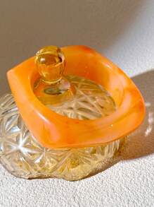 1pc Fashionable Bestselling Asymmetric Resin Bracelet, Suitable For Women Everyday Wear And Party