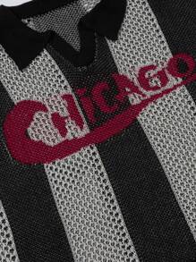 Áo polo tay ngắn dáng rộng thoải mái ANDREILEE, kiểu Hàn Quốc unisex, thích hợp cho mùa xuân/hè. - màu đen - Xem 6