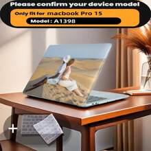 Carcasa de serie gráfica a medida compatible con MacBook Air, se ajusta a portátiles de 13/14/15/16 pulgadas, carcasa protectora con cubierta de teclado - bricolaje - Ver 19