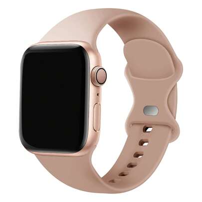 1pc Starry Sky Color Silicone Watch Band, Casual Simple Daily Accessory