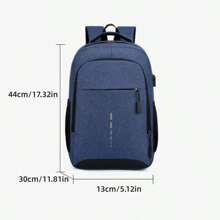 Mens BackPack LargeCapacity Simple Fashion Travel Female Student ComputerBag