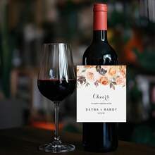 Custom-Designed Personalized Wine Bottle Packaging, Labels And Stickers For Baptism, Birthday Parties, Wedding Celebrations, And Valentine'S Day Decorations.