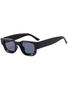 1 pieza Gafas de moda para hombre 2025 Nuevo otoño e invierno Accesorios personalizados a juego para pareja Retro aplicable Fiesta en la playa Ciclismo Reunión Actuación en el escenario