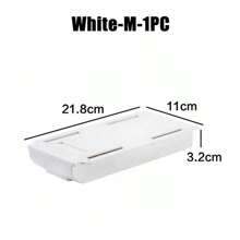 Hidden Storage Box Desk Storage Drawer Self-Adhesive Plastic Table Storage Holder Simple Sundries Cosmetics Stationery Organizer