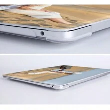 Carcasa de serie gráfica a medida compatible con MacBook Air, se ajusta a portátiles de 13/14/15/16 pulgadas, carcasa protectora con cubierta de teclado - bricolaje - Ver 8