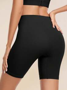 3Pcs/Set Seamless High Waisted Leggings Boxer Briefs Safety Pants - Multicolor - View 3