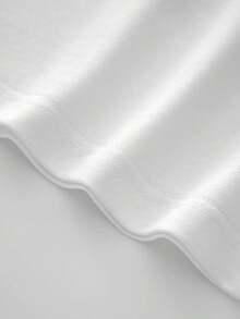 Camiseta de manga corta para hombre, verano, vela Camiseta de algodón grueso 100 % de 220 g - Blanco - Ver 3